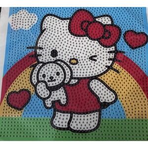 6"x6" kitty and Dog Teddybear diamond Art painting Kit